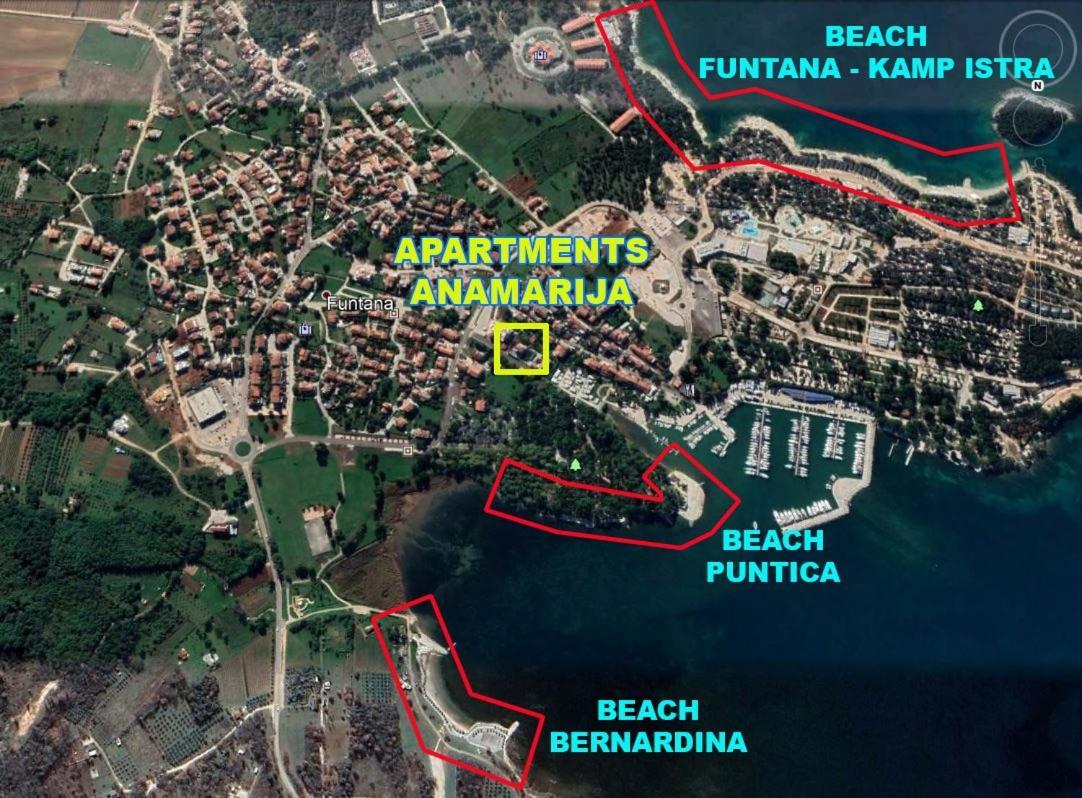 Anamarija Apartments Near The Beach And The Fantastic Adria Sea With Over 10 Small Islands Close By Funtana Exteriér fotografie